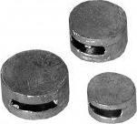 Plumb vulosës Lead Seal Fi 10, diametër 10 mm, argjendtë