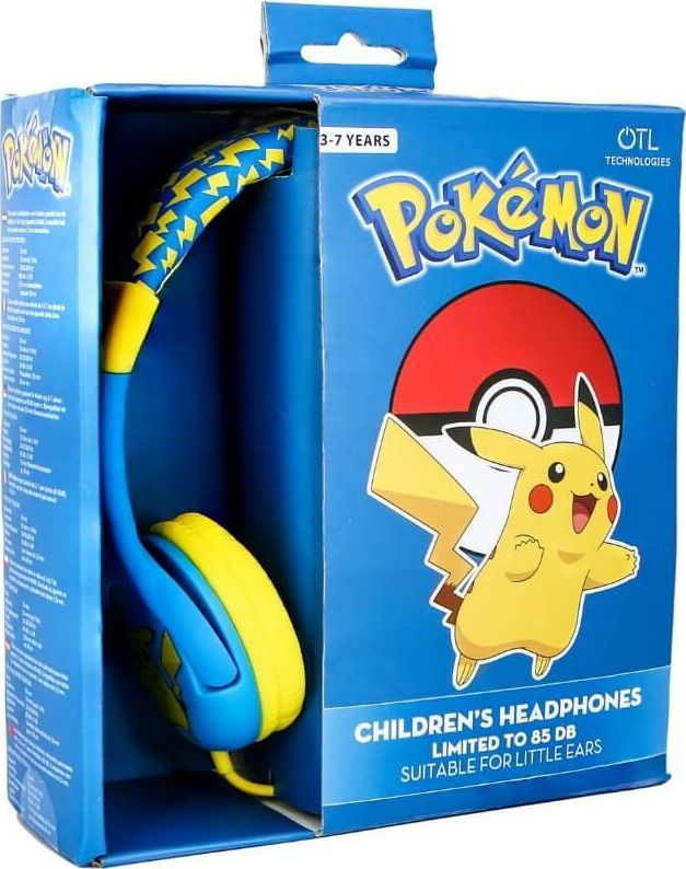 Kufje OTL Kids Pokemon Pikachu, të verdha/ të kaltra