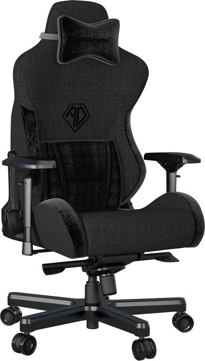 Гејминг столица Andaseat T-Pro II, материјал AD Alpha Linen, црна