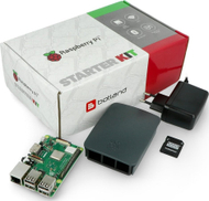 Set mini kompjuter Raspberry Pi 3 B Plus, WiFi, 32GB microSD, aksesorë zyrtarë, grafit