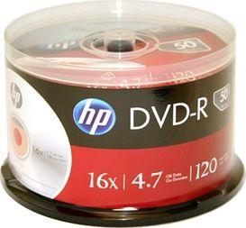 Disqe DVD HP DVD-R 4.7GB, 50 copë