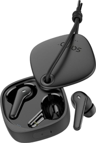 Безжични слушалки Савио TWS-11, блутут, со кутија за полнење, црни