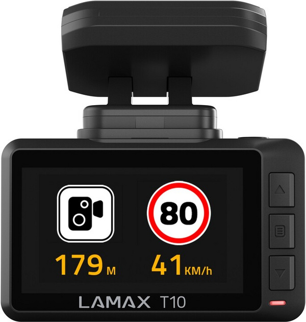 [OUTLET] Kamerë për makinë LAMAX T10, 4K, GPS, e zezë