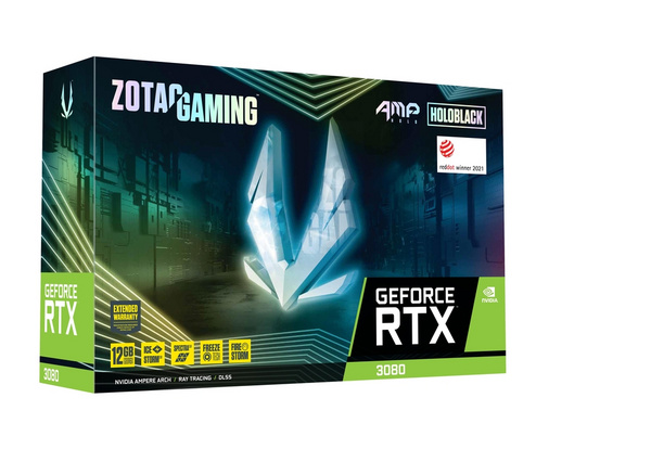 Графичка картичка Zotac GAMING GeForce RTX 3080 AMP Holo LHR 12GB NVIDIA GDDR6X