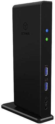 Docking station ICY BOX IB-DK2251AC Multi për laptopë dhe PC