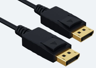 Kabllo video MicroConnect DisplayPort 1.4, 4K, LSZH, e zezë
