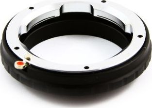 Adapter objektivi Pixco, Panasonic Olympus Micro 4/3 në Leica M, bronzi i kromuar, i zi