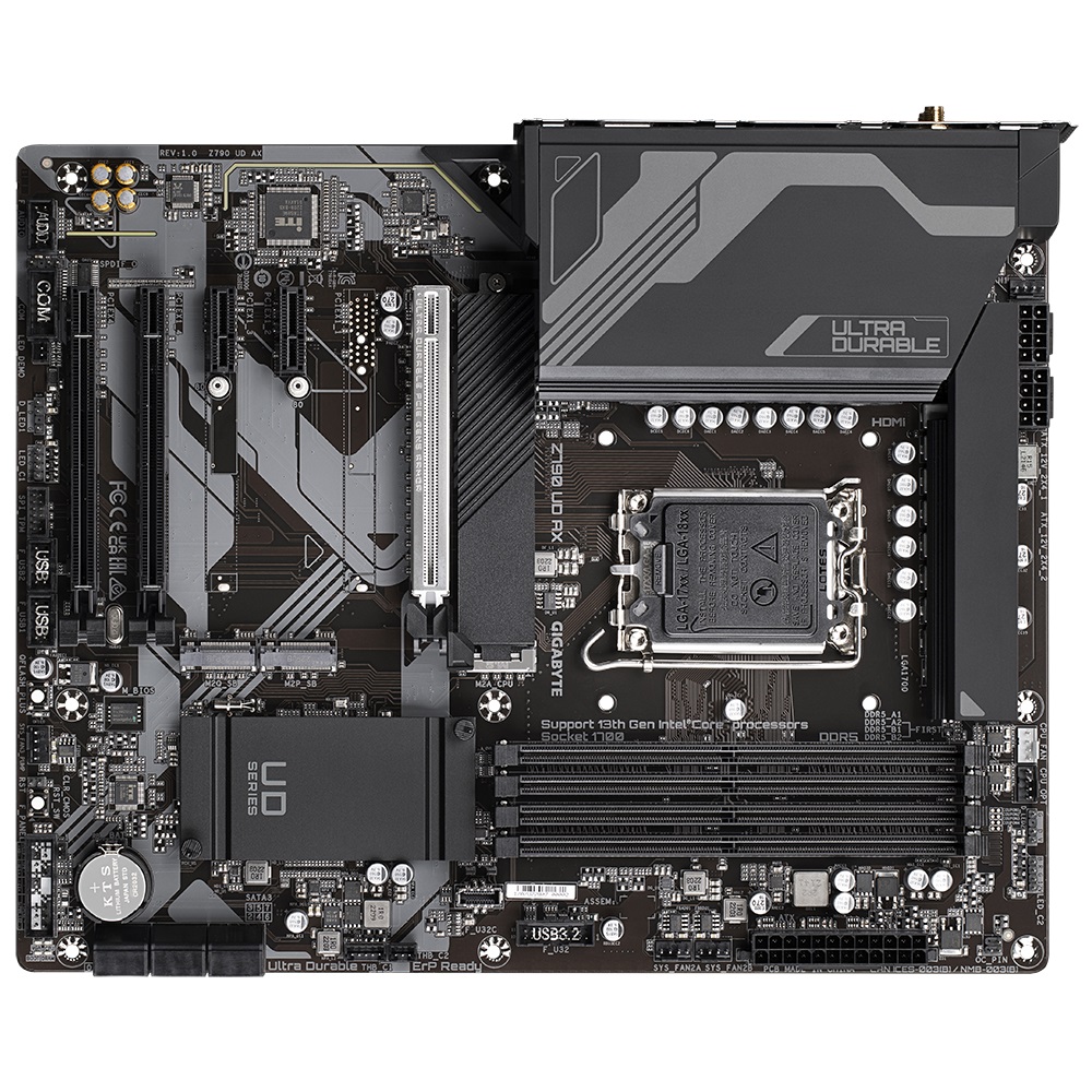 Pllakë amë GIGABYTE Z790 UD AX, LGA 1700, ATX