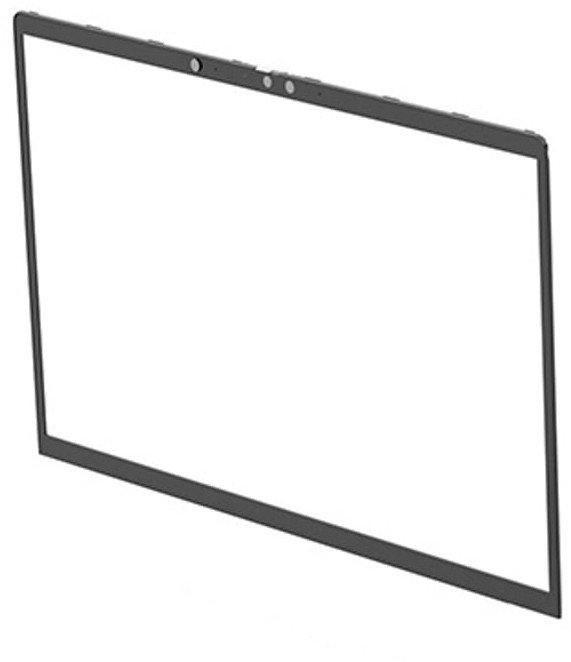 Kornizë ekrani laptopi HP M21992-001, për kamerë HD, e zezë