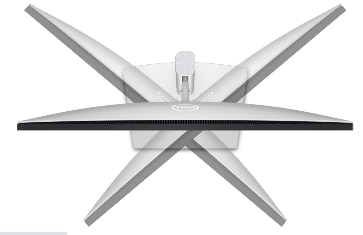 Монитор Dell UltraSharp U2723QE, 27\", IPS, 4K UHD, 60Hz, 5ms, црн / сребрен