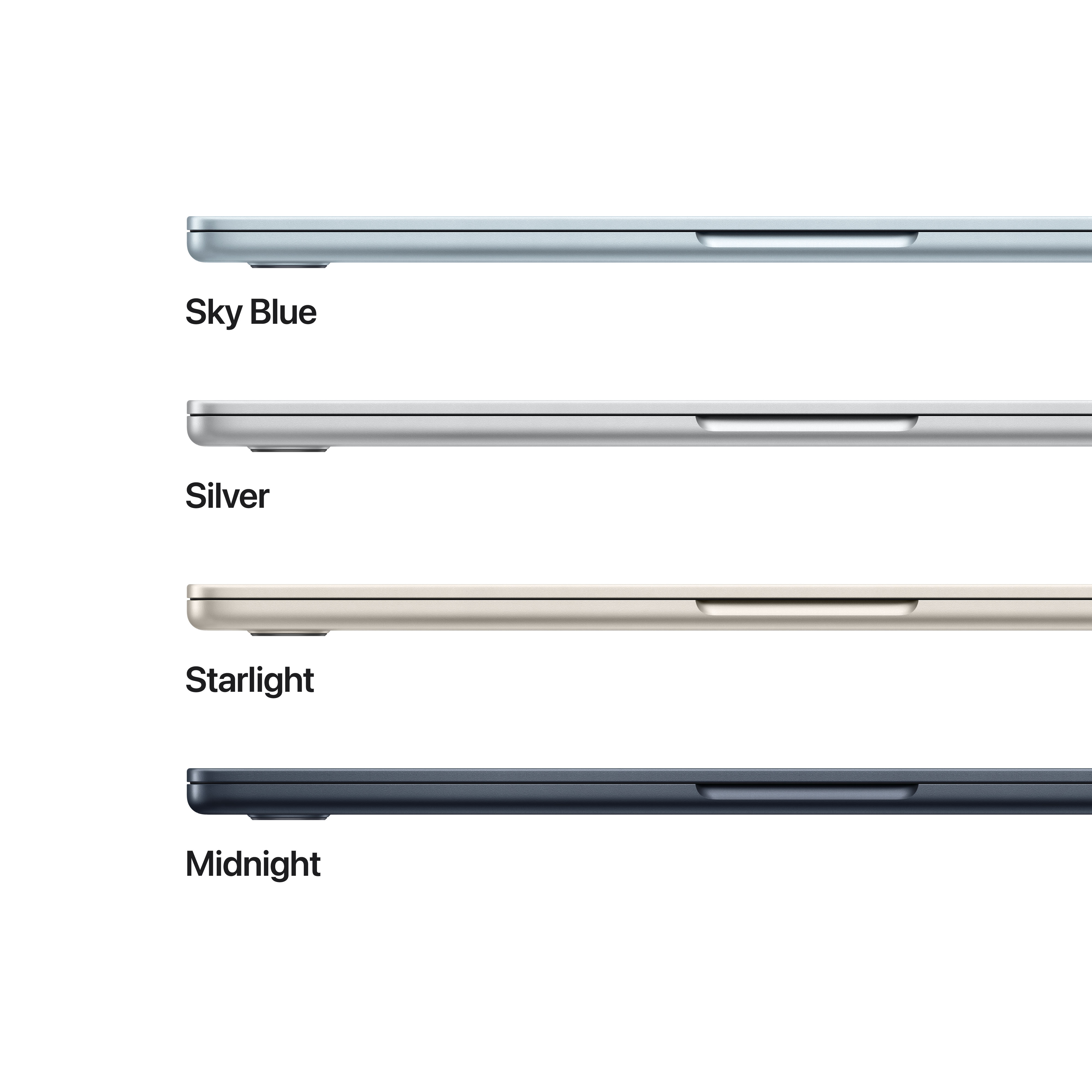 Apple Macbook Air, 13.6", M5 10-core, 16GB, 1TB, 10-core GPU, Midnight