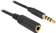 Kabllo zgjatuese audio DeLOCK 84716, 3.5 mm M në F, 50 cm, e zezë