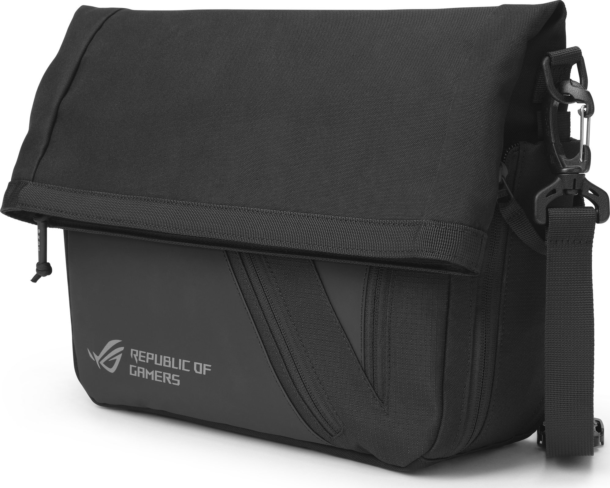 Çantë laptopi ASUS ROG Archer BC2000 Messenger, 14", rezistente ndaj ujit, e zezë