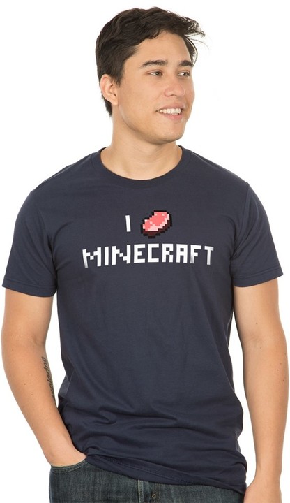 Bluzë Minecraft I Porkchop Minecraft, e kaltër (US L / EU XL)