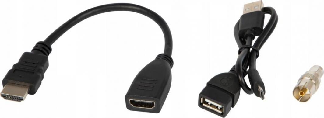 Dekoder tokësor Blow 7000FHD Mini, DVB T2 HEVC, Full HD, i zi