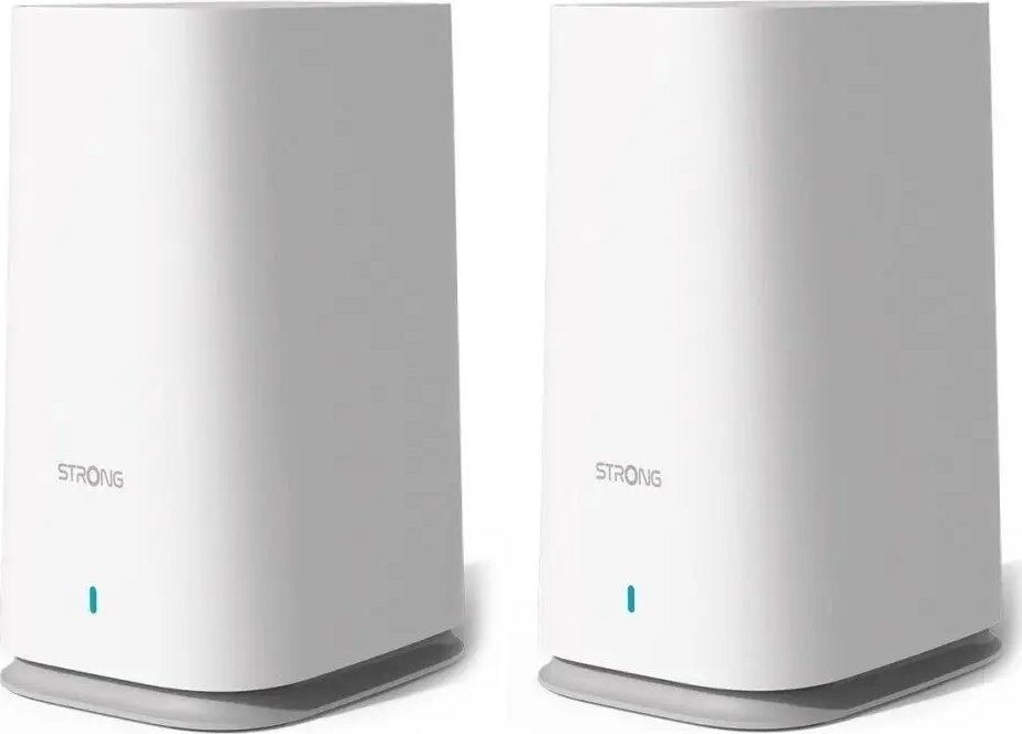Проширювач Ви-Фи Strong Meshkit2100, Mesh, Dual Band AC2100, бел