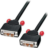 Kabllo Lindy 41285, DVI-D në DVI-D, 10m, e zezë