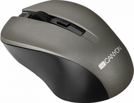 Mouse pa kabllo Canyon Comfort, optik, 4 butona, gri