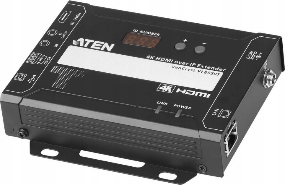 AV ресивер ATEN VE8950R, 4K, Gigabit, црн