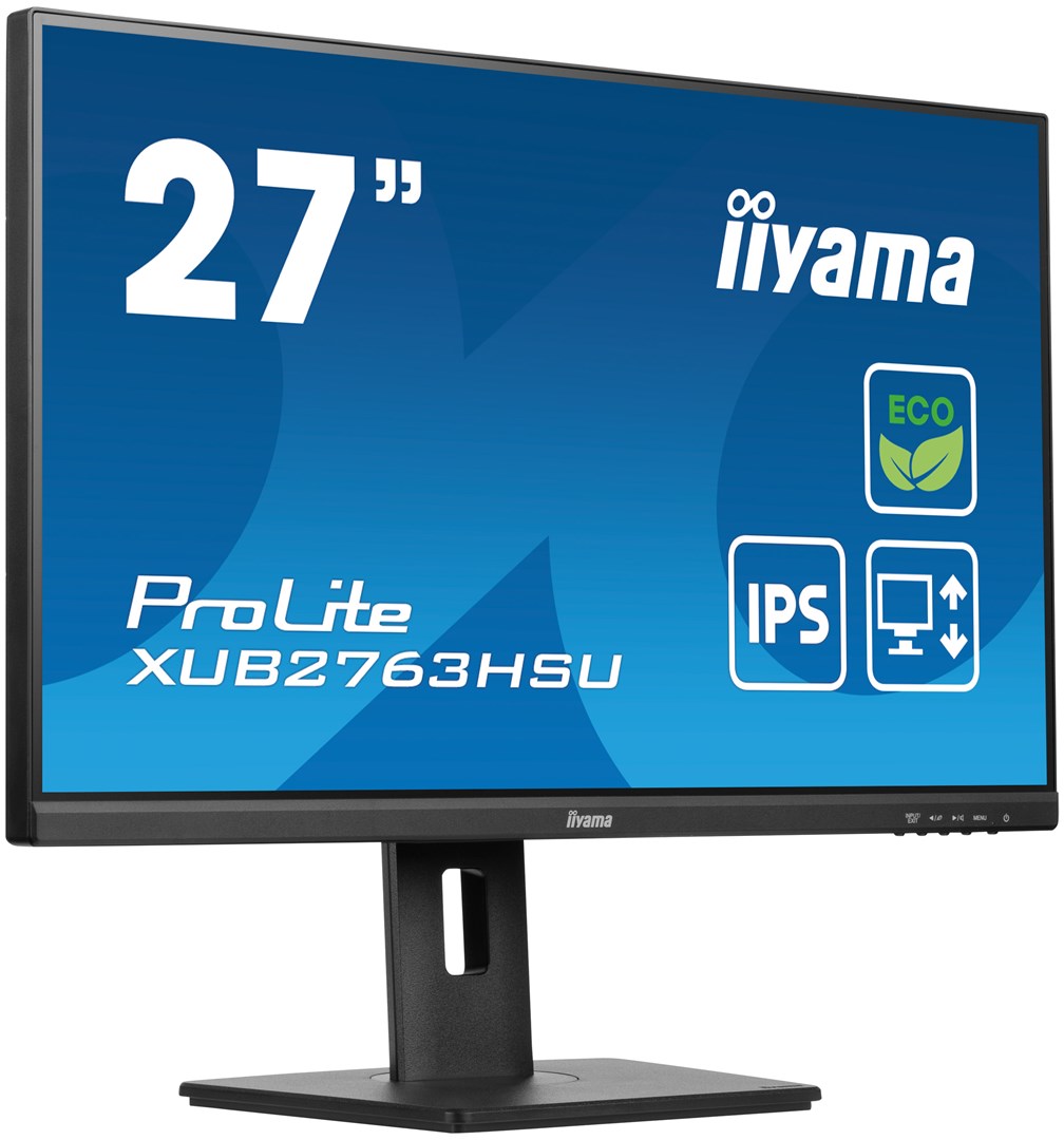 Monitor iiyama ProLite XUB2763HSU-B1, 27", 1920 x 1080, 100 Hz, i zi