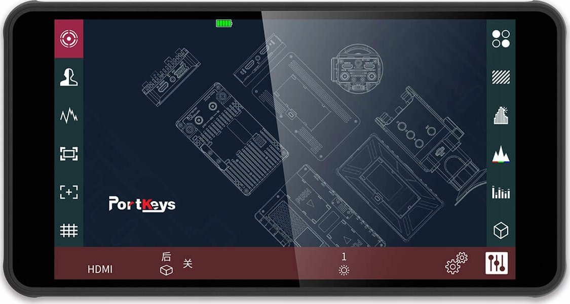 Монитор Portkeys PT5 II, 5\", 4K HDMI, на допир