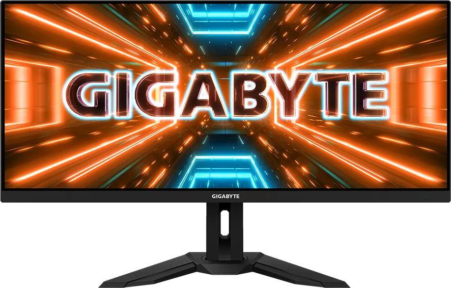 Monitor Gigabyte M34WQ KVM, 34'', 144Hz, Class G, 3440 x 1440 (UWQHD, IPS, i zi