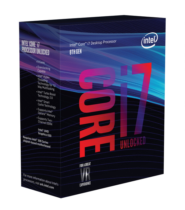 Procesor Intel Core i7-8700K