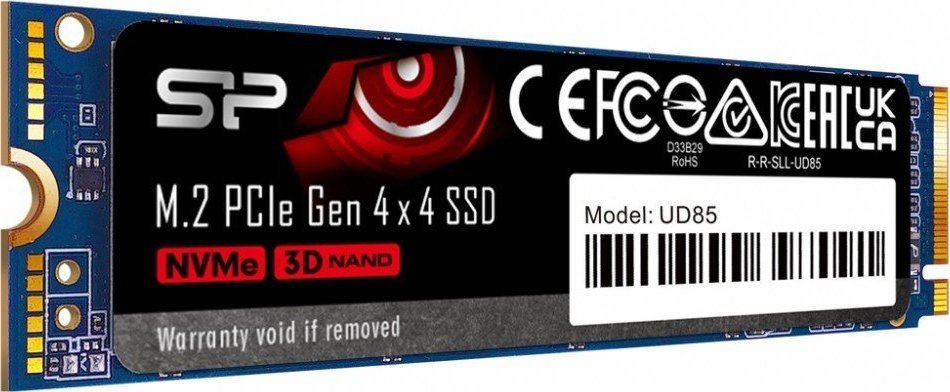 Disk SSD Silicon Power UD85, 500GB, M.2 2280 PCI-E x4 Gen4 NVMe