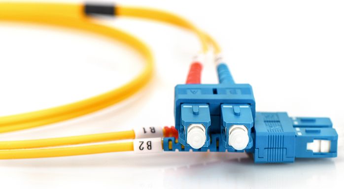 Kabllo fibër optike Digitus DK-2922-10, SC-SC, single-mode OS1, 10m, e verdhë