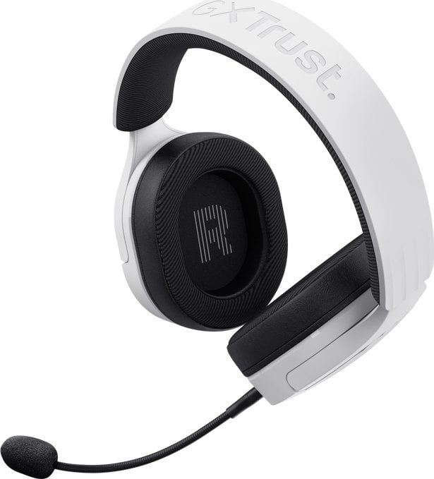 Kufje gaming Trust GXT 489W Fayzo, stereo, me mikrofon, të bardha të zeza
