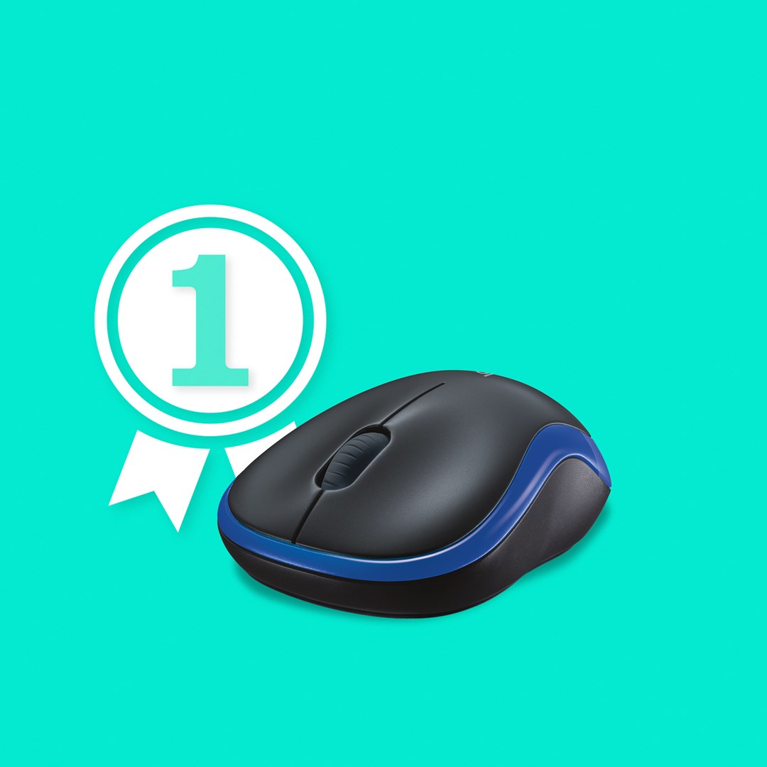 Maus Logitech M185, RF Wireless, i zi