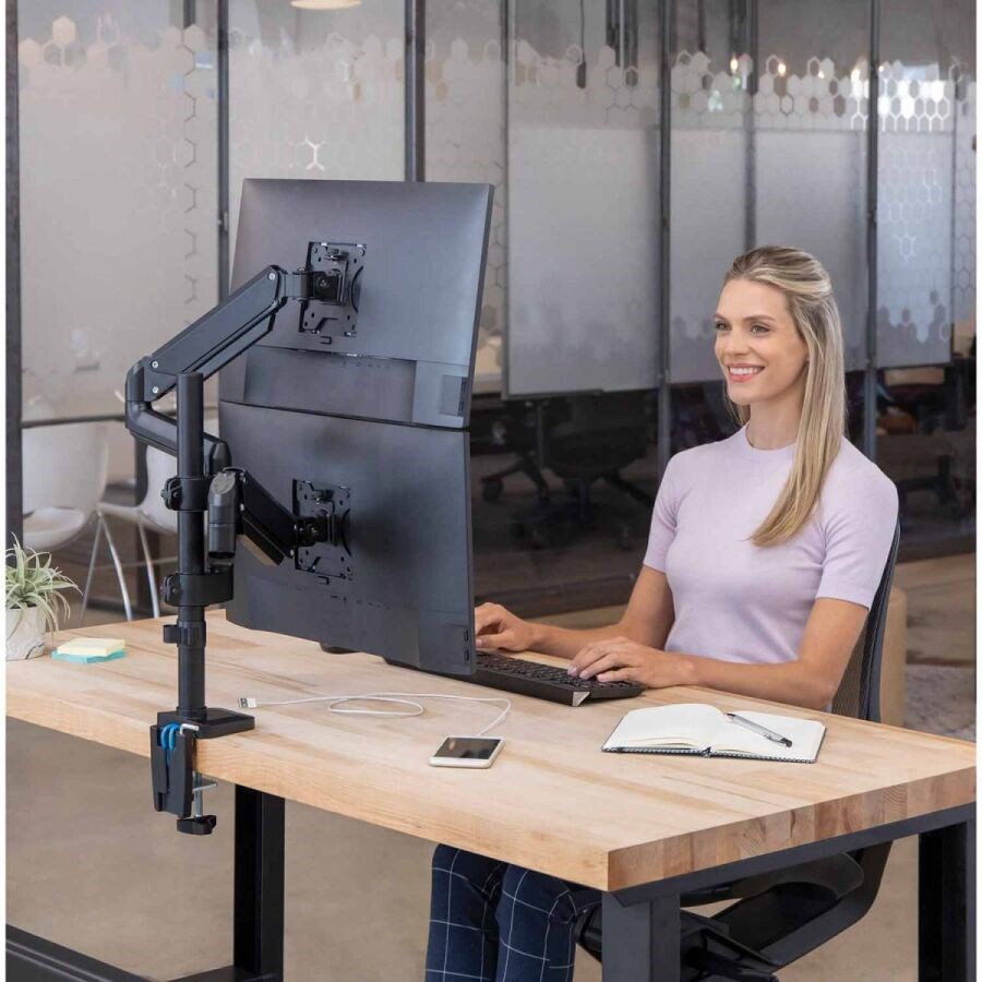 Krah monitori Fellowes Platinum Series Dual, 27", 8kg, i zi 