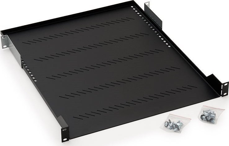 Rafte rack Triton 1U, 65 cm, 40 kg, i zi