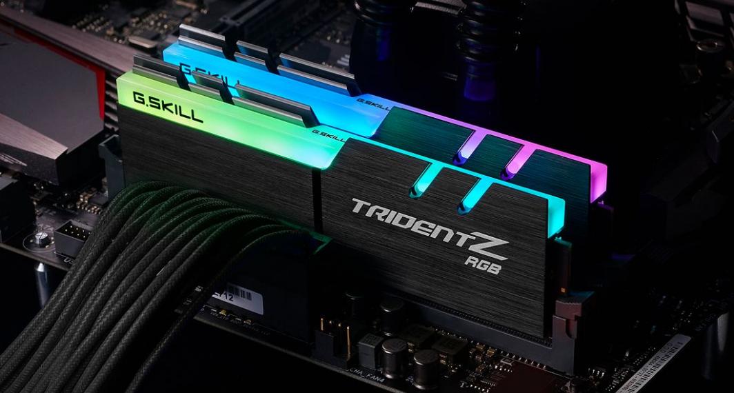 Memorie G.Skill Trident Z RGB, DDR4, 16 GB, 3600 MHz, CL16, F4-3600C16D-16GTZRC