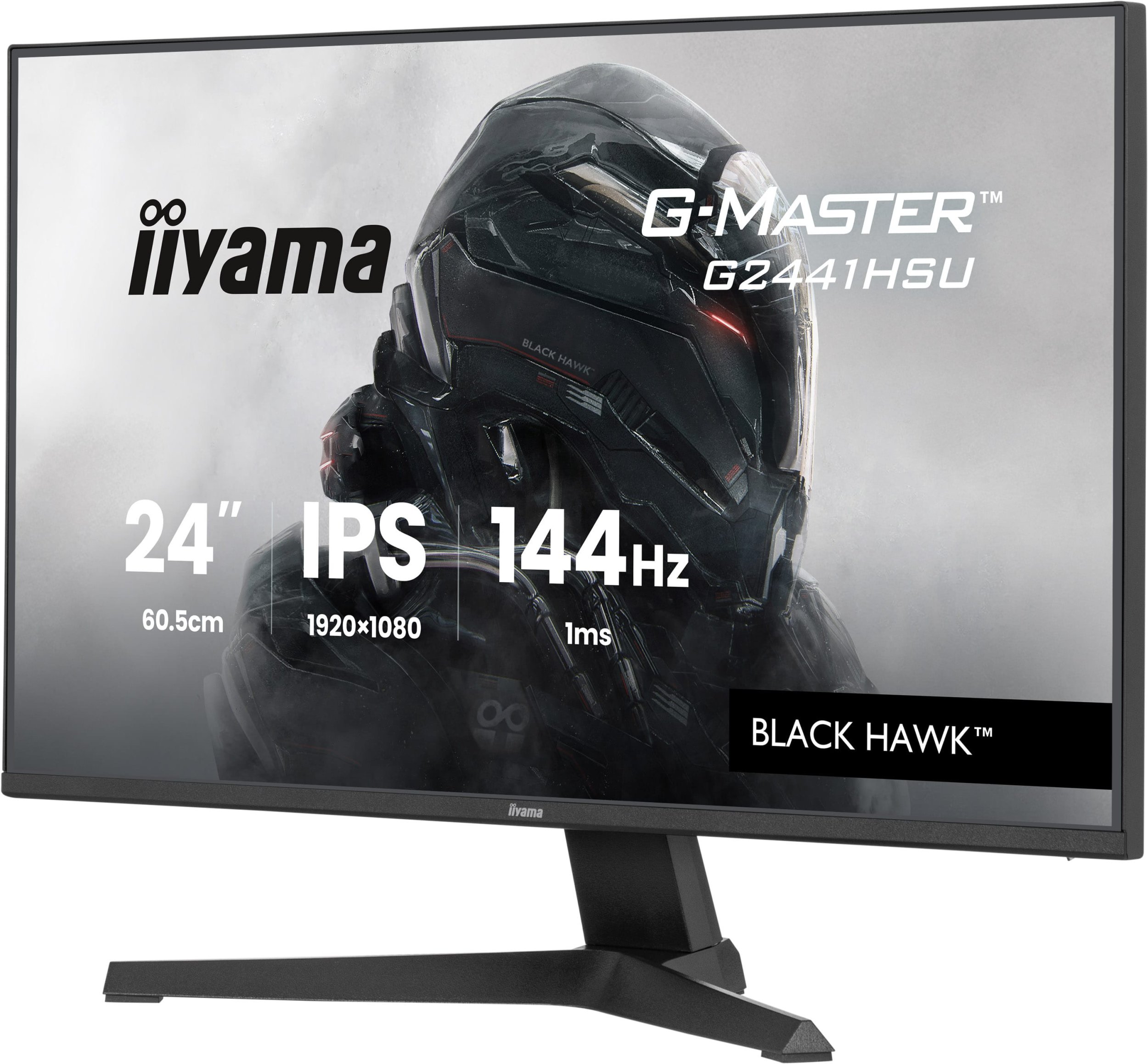 Monitor gaming Iiyama G2441HSU B1, 23.8", Full HD, 144Hz, i zi