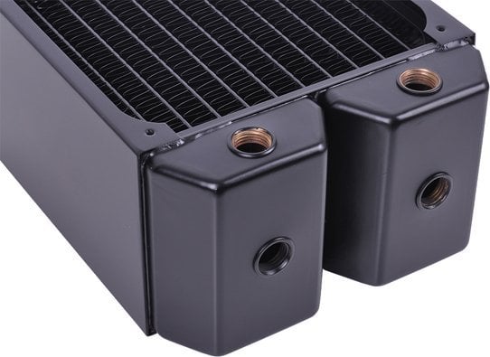 Radiator ftohës Alphacool NexXxos Monsta 420, për 3 ventilatorë 140mm, i zi