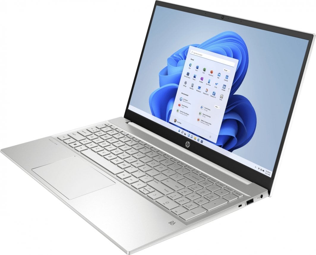 Laptop HP Pavilion 15-eh1318nw, 15.6", AMD Ryzen 7 5700U, 16 GB RAM, 512 GB SSD, i argjendtë