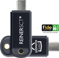 Çelës sigurie REINER SCT FIDO Stick Pro, USB C, i zi