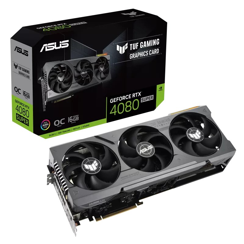 Kartë grafike ASUS TUF Gaming NVIDIA GeForce RTX 4080 SUPER, 16 GB GDDR6X
