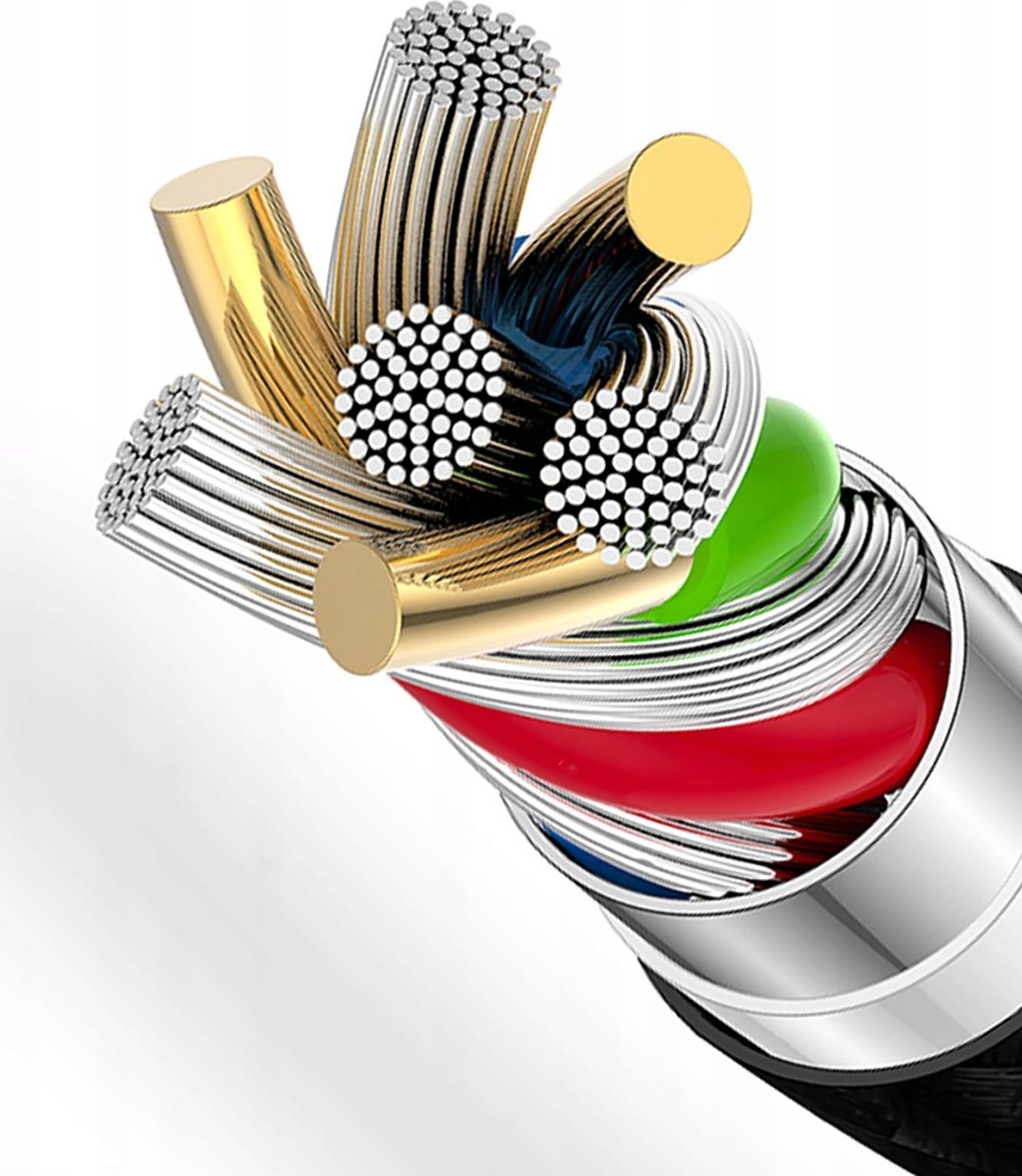 Kабел за полнење Dudao L3Cc USB C во USB C, 60W, 2m, црн