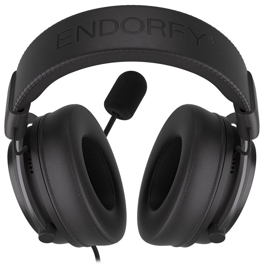 Kufje Endorfy VIRO Plus USB, 2.9 m, me kabllo, të zeza
