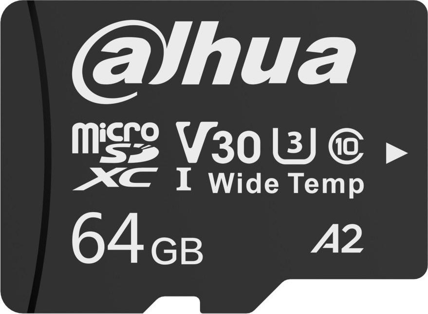 Kartë memorie Dahua Technology TF-W100 MicroSDXC, 64GB, Class 10 U1 A2 V10