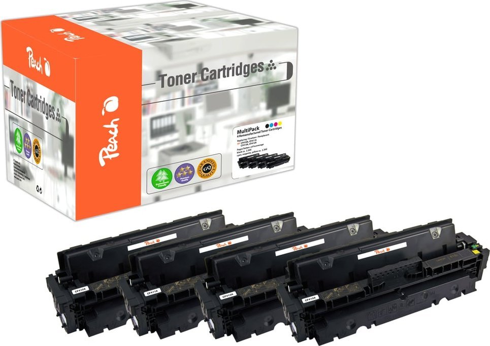 Toner Peach PT815 MultiPack, zëvendësim për HP 410A, set 4 ngjyra