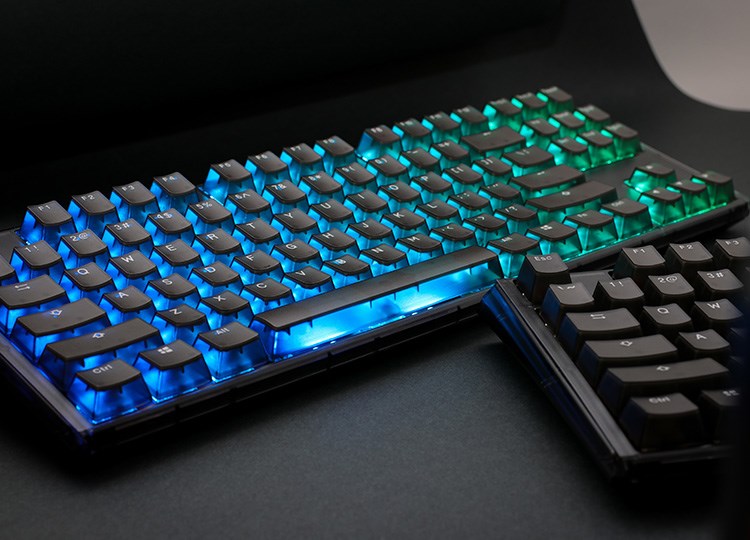 Tastierë lojërash Ducky One 3 TKL, USB, Gateron Baby Kangaroo, e zezë 