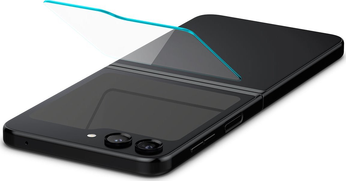 Xham mbrojtës Spigen GLAS.TR EZ FIT, 2 copë, për Samsung Galaxy Z Flip 5, transparent