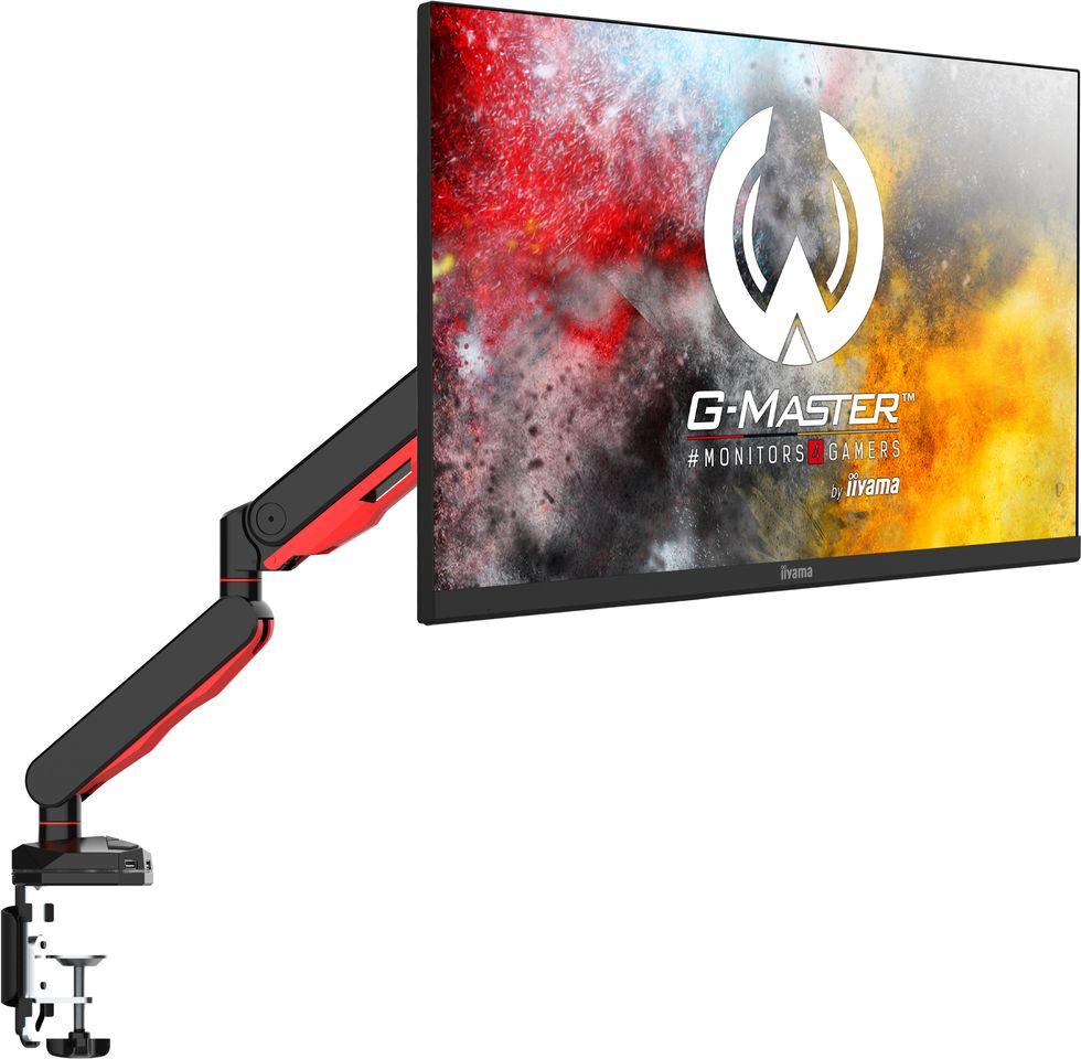 Mabjtëse monitori Iiyama, 17 "- 32", e zezë/e kuqe