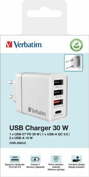 Полнач Verbatim, USB, 5V, бел