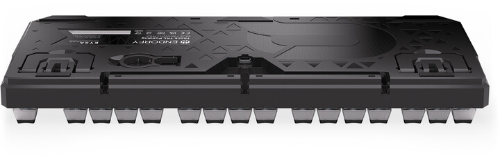 Tastierë Endorfy Thock TKL Pudding Brown, Kailh Brown, US, e zezë