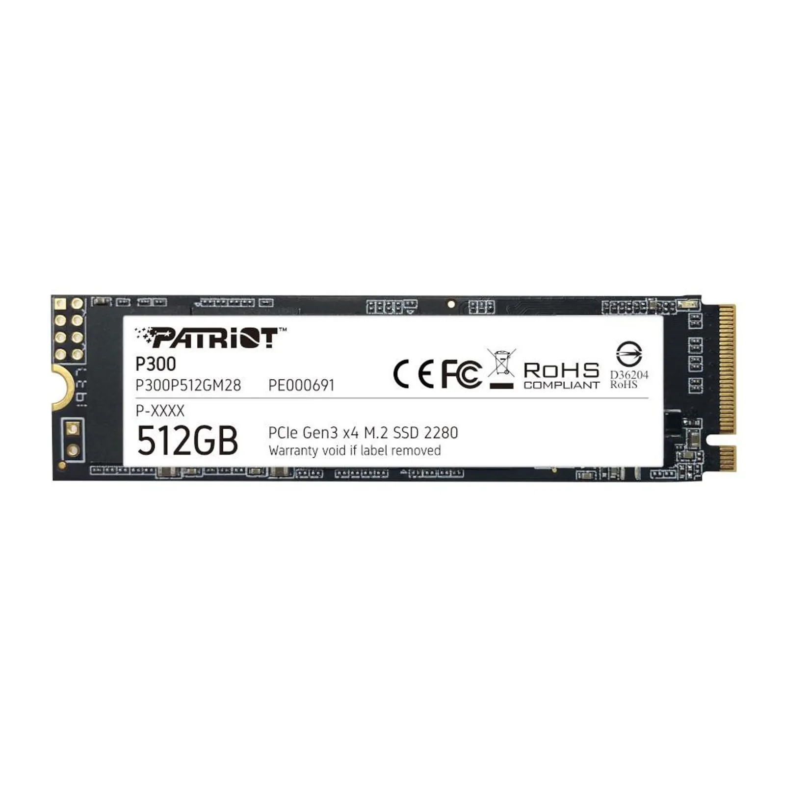 Disk SSD Patriot P300 M.2 PCI-EX4 NVME, 512GB