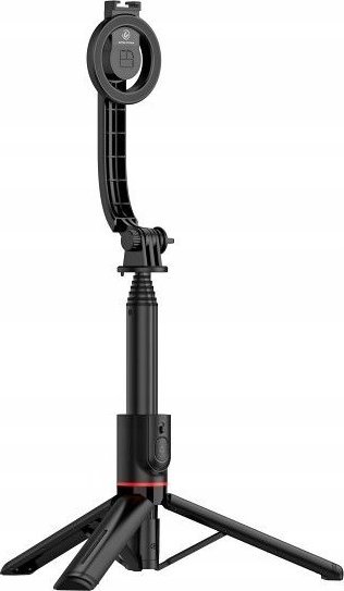 Set tripod selfie me Bluetooth për MagSafe, mbajtës telefoni, i zi